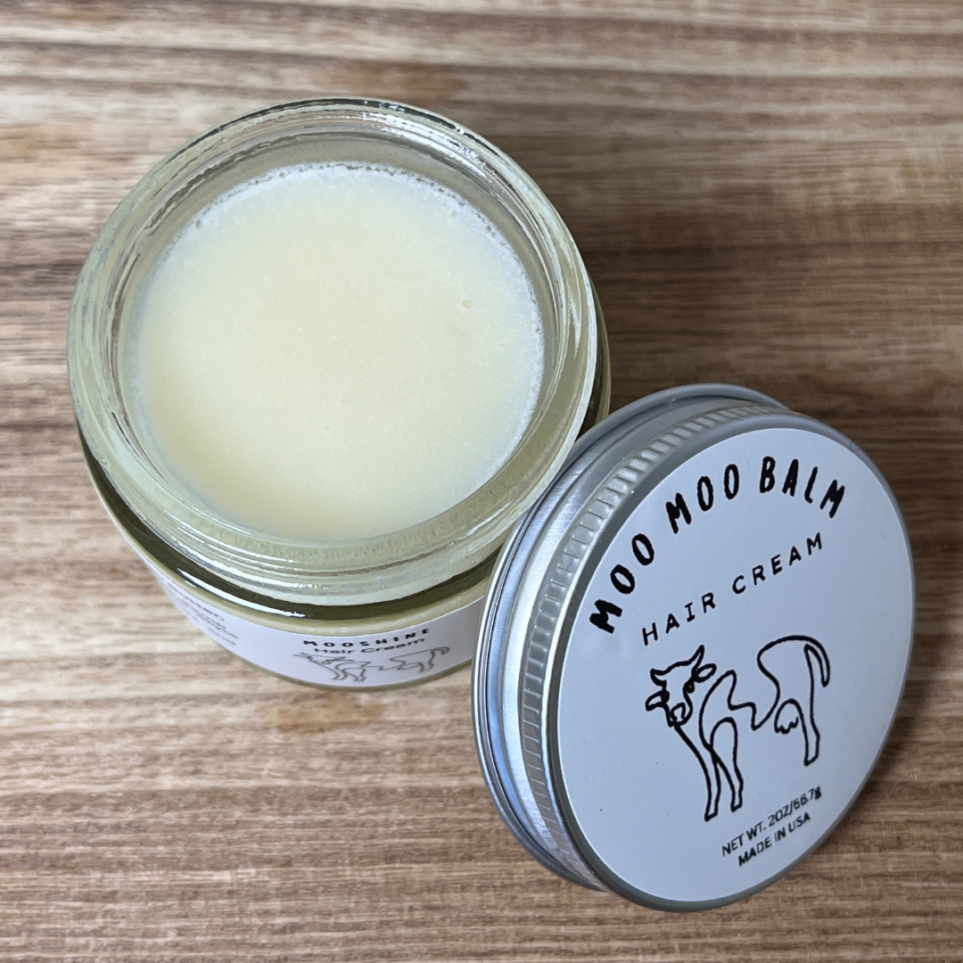 Moo Moo Mooshine Hair Cream, 2oz