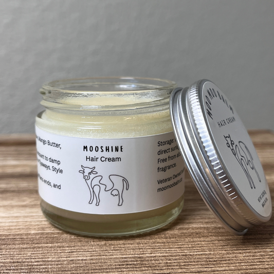 Moo Moo Mooshine Hair Cream, 2oz